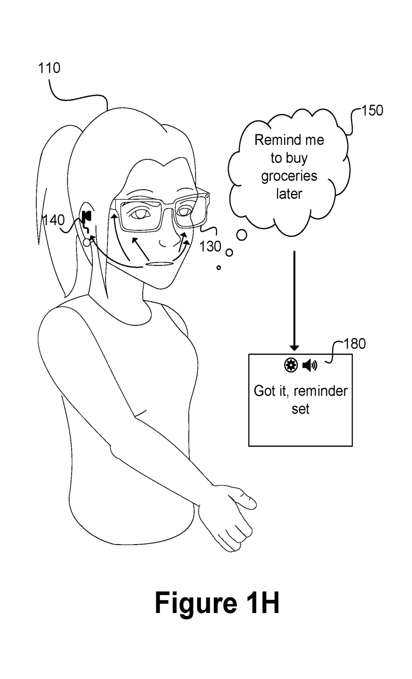 The proposed reminder produces feedback. Silent input and silent output are separate design choices.